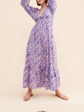 Paolina Floral Maxi Dress
